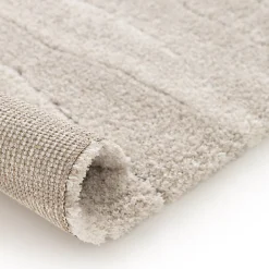 Tapis de salon doux à motif organique - Nube - Beige et crème - 120 x 170 cm