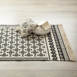 Tapis Delhi en coton 120x170 cm - Atmosphera
