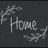 Tapis d'entrée absorbant en polyamide imprimé home chat L.60 x l.40 cm