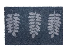 Tapis d'entrée absorbant fibres de coco fougère violet L.40 x l.60 cm