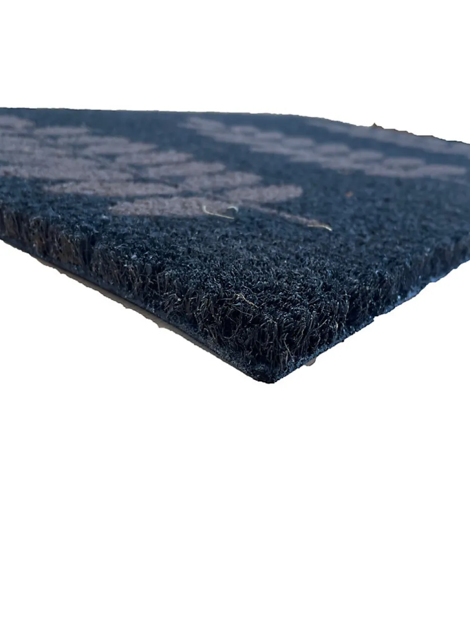 Tapis d'entrée absorbant fibres de coco fougère violet L.40 x l.60 cm