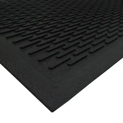 Tapis d'entrée caoutchouc Maurice GoodHome L.60 x l.90 cm