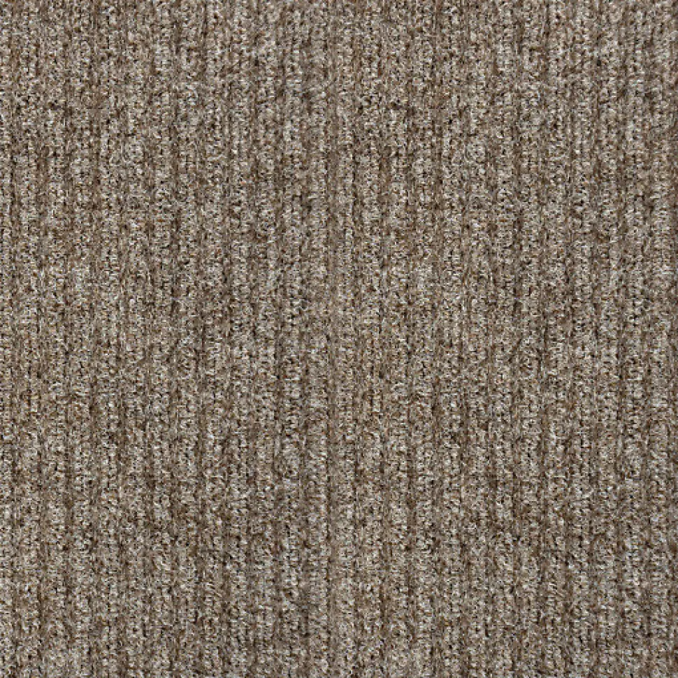 Tapis d'entrée côtelé antisalissures & antidérapant - 1er prix - Beige - Rouleau de 1m x 25m