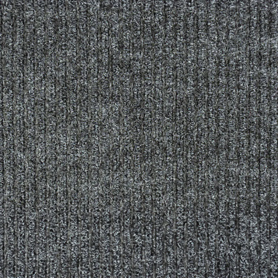 Tapis d'entrée côtelé antisalissures & antidérapant - 1er prix - Gris - Rouleau de 1m x 2m