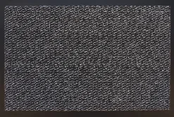 Tapis d'entrée gris absorbant L.118 x l.78 cm