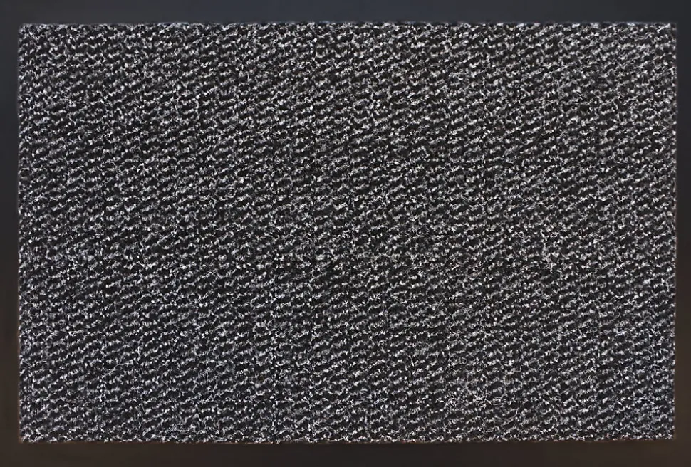 Tapis d'entrée gris absorbant L.118 x l.78 cm