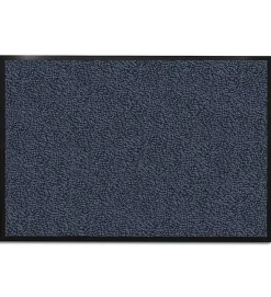 Tapis d'entrée paillasson d'accueil antipoussière Taille - BLEU-60X90