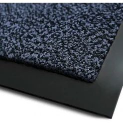 Tapis d'entrée paillasson d'accueil antipoussière Taille - BLEU-60X90