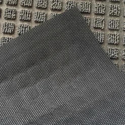 Tapis d'entrée polypropylène Boykins GoodHome gris L.45 x l.75 cm