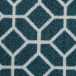 Tapis d'entrée polypropylène Boykins GoodHome motif vert L.60 x l.90 cm