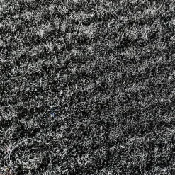 Tapis d'entrée polypropylène Boykins GoodHome gris foncé L.60 x l.90 cm