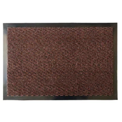 Tapis d'entrée polypropylène Boykins GoodHome marron L.60 x l.40 cm