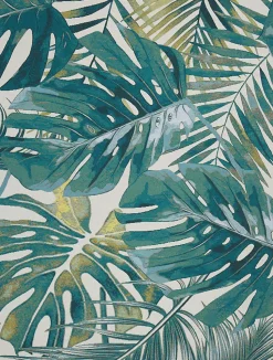 Tapis d'extérieur Capu palm vert l.160 x L.230 cm