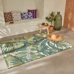 Tapis d'extérieur Kepa 150x200cm- Blanc- Atmosphera