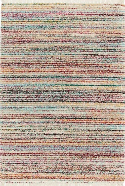 Tapis d’intérieur décoratif rayé multicouleurs 230x160 cm Balta