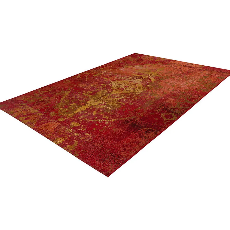 Tapis d'intérieur et extérieur ethnique Erika 150x80 CM - Rouge