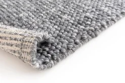 Tapis effet galet tissé beige foncé gris L.170 x l.120cm GoodHome