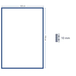 Tapis effet galet tissé beige foncé gris L.170 x l.120cm GoodHome