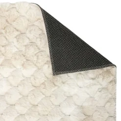 Tapis effet laine Adriel beige 90x60cm - Atmosphera