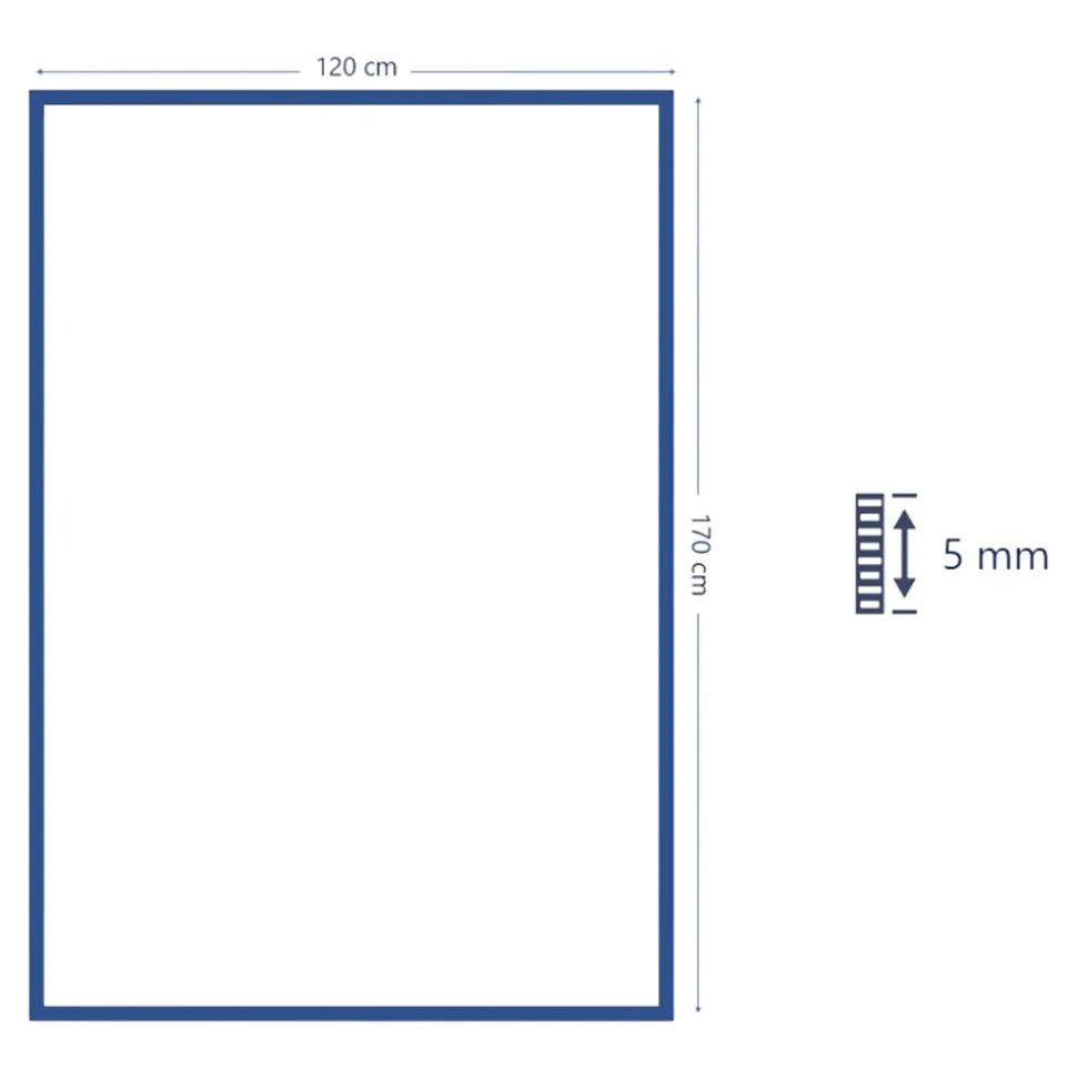 Tapis effet tissé Boyoz GoodHome tissage à plat L.120 x L.170cm naturel et blanc