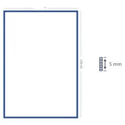 Tapis effet tissé Melua GoodHome tissage à plat L.160 x L.230cm naturel et terracotta