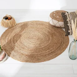 Tapis en jute D120 cm - Atmosphera