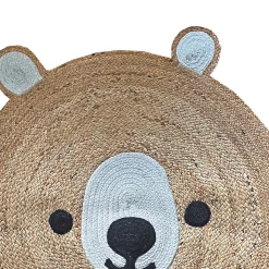 Tapis en jute Ourson 'Deko&co'