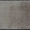 Tapis en microfibres taupe 40x60 cm avec semelle en PVC