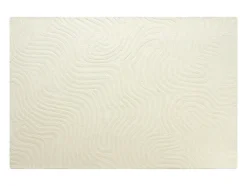 Tapis en relief 100% laine tufté main - 200 x 290 cm - Ivoire - 2100g/m² - NEORA