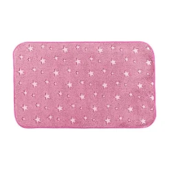 Tapis Enfant Déco "Fluo Night" 50x80cm Fuchsia