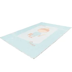 Tapis Enfant Imprimé "Bambini V" Menthe 120 x 180 cm