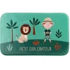 Tapis Enfant "Léo l'Explorateur" 45x75cm Vert