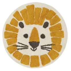Tapis enfant rond en coton tufté 70x70cm