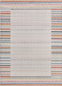 Tapis extérieur ATTICGO multicolore rectangulaire géométrique 160x230 cm SAMARA