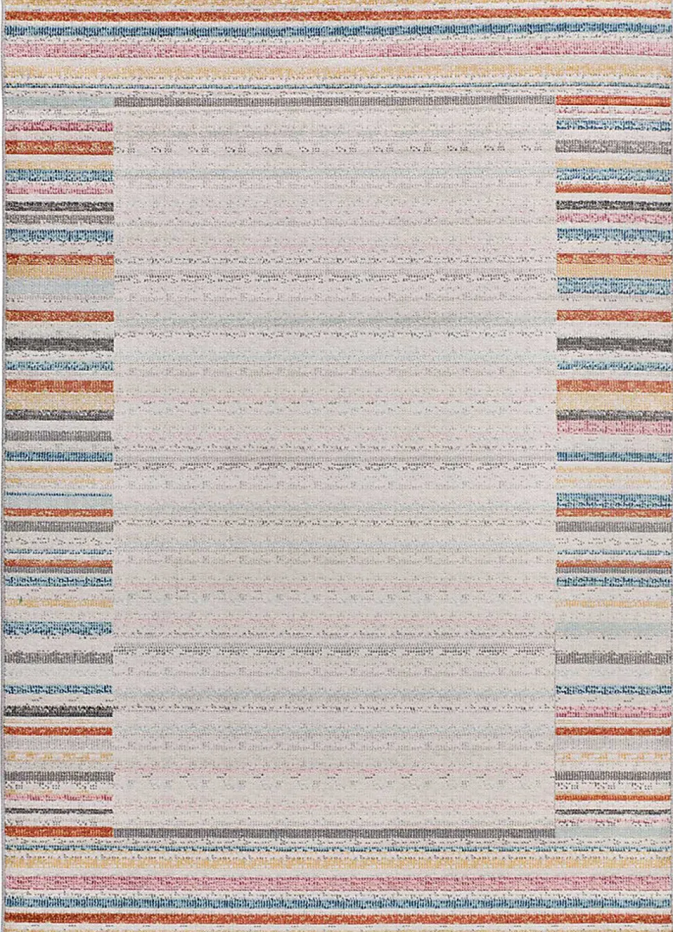 Tapis extérieur ATTICGO multicolore rectangulaire géométrique 120x170 cm SAMARA