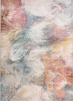 Tapis extérieur ATTICGO multicolore rectangulaire abstrait 160x230 cm SAMARA