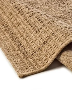 Tapis extérieur ATTICGO naturel rectangulaire classique effet jute 120x170 cm ACRA