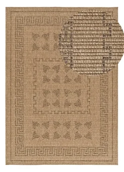 Tapis extérieur ATTICGO naturel rectangulaire classique effet jute 160x230 cm ACRA