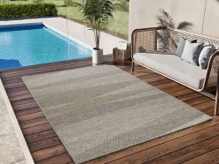 Tapis extérieur ATTICGO naturel rectangulaire intérieur-extérieur 126x190 cm ORIA