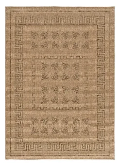 Tapis extérieur ATTICGO naturel rectangulaire classique effet jute 200x290 cm ACRA