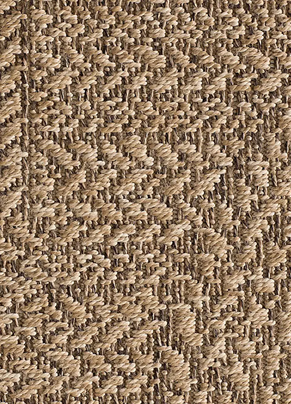 Tapis extérieur ATTICGO naturel rectangulaire géométrique effet jute 200x290 cm ACRA