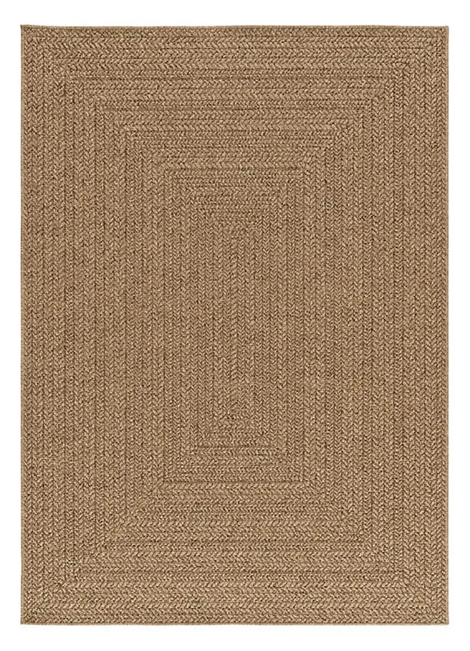 Tapis extérieur ATTICGO naturel rectangulaire effet jute 160x230 cm ACRA