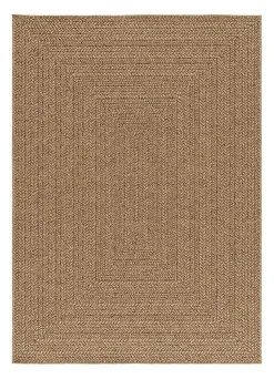 Tapis extérieur ATTICGO naturel rectangulaire effet jute 80x150 cm ACRA