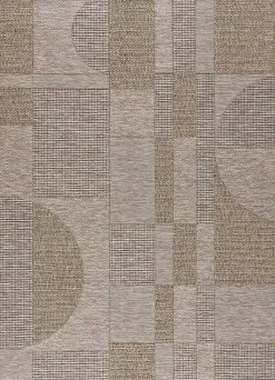 Tapis extérieur ATTICGO naturel rectangulaire intérieur-extérieur 126x190 cm ORIA