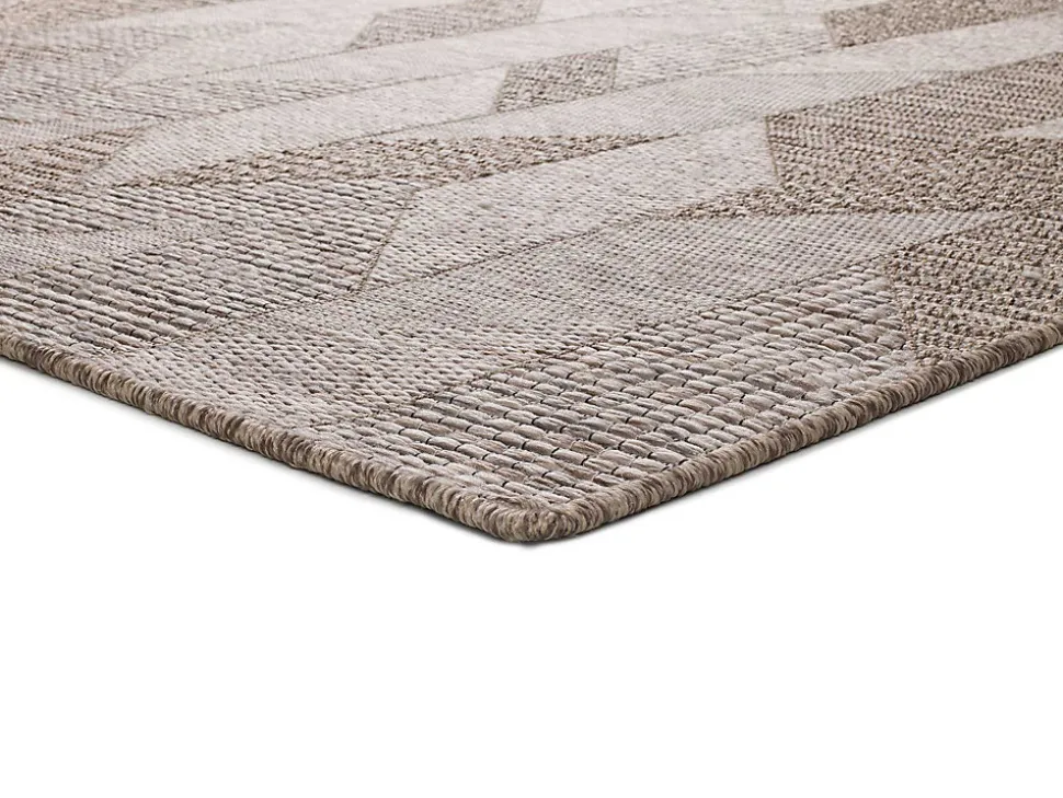 Tapis extérieur ATTICGO naturel rectangulaire intérieur-extérieur 126x190 cm ORIA