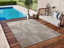 Tapis extérieur ATTICGO naturel rectangulaire intérieur-extérieur 152x230 cm ORIA