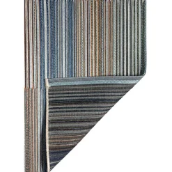Tapis extérieur en polypropylène Bianca lagon 170x120 cm