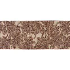 Tapis extérieur en polypropylène recyclé Ariane rouille 80x200 cm