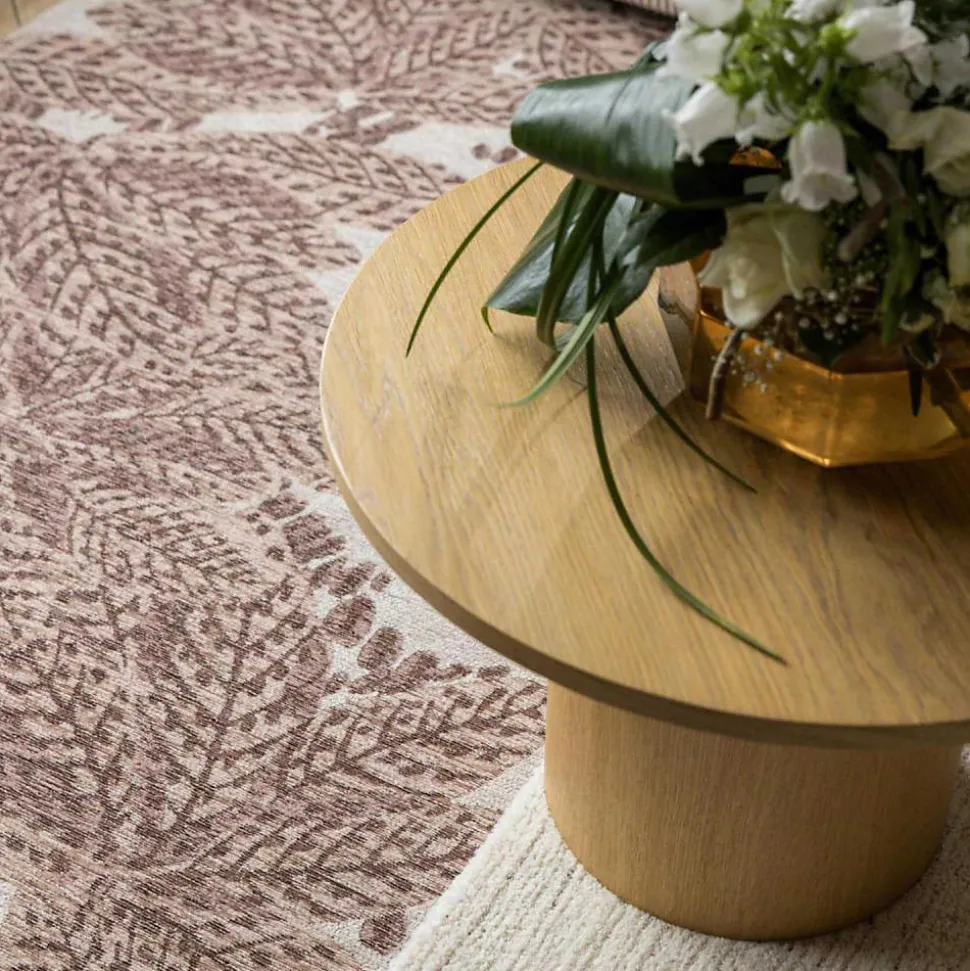 Tapis extérieur en polypropylène recyclé Ariane rouille 80x200 cm
