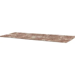 Tapis extérieur en polypropylène recyclé Ariane rouille 80x200 cm